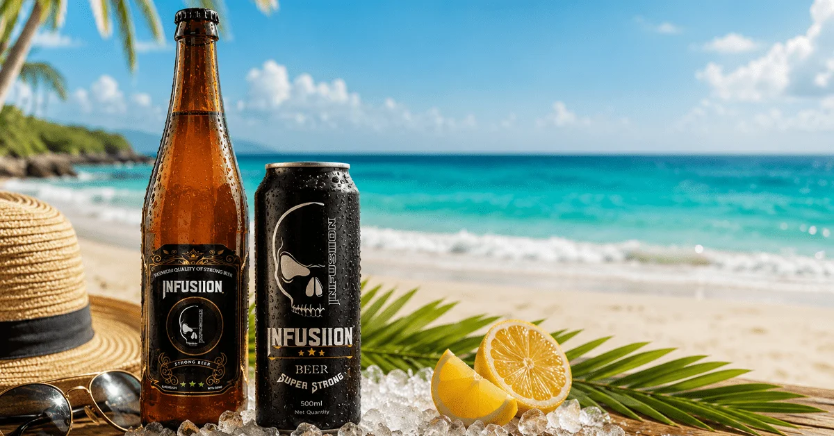 Best beer for hot weather served chilled for a refreshing experience